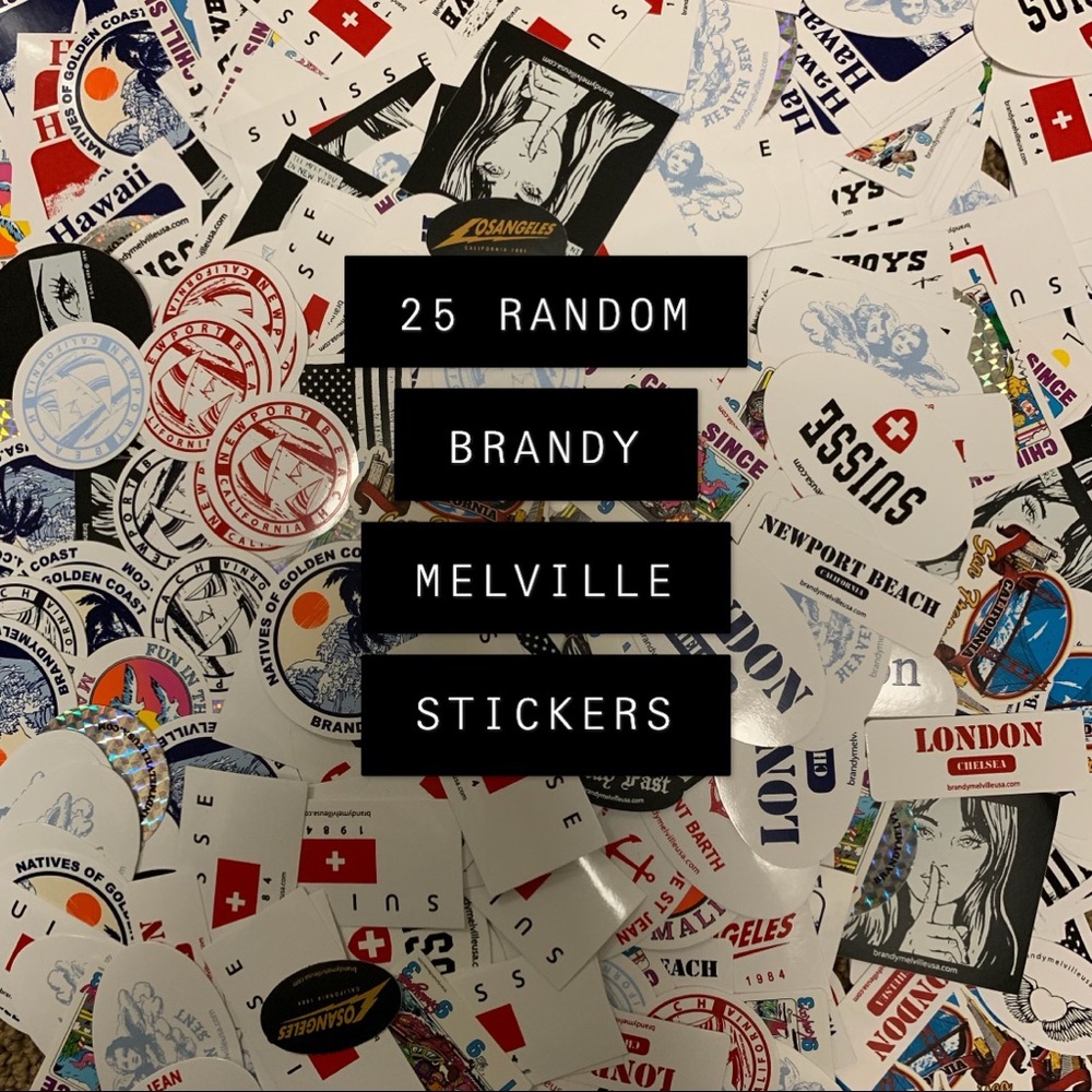 Brandy Melville stickers
